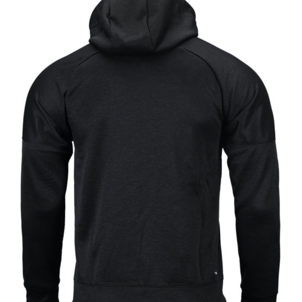 Men's adidas Team Issue Fleece Full Zip Hoodie - Picture 7 of 8